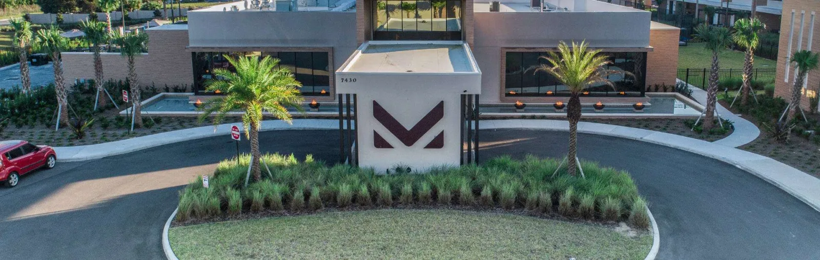 Área comum do Magic Village Views, condomínio de casas de temporada em Kissimmee, na Flórida